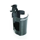 【並行輸入品】phil&teds Thirsty Works Cup Holder for Vibe/Smart Strollers Black