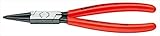KNIPEX(クニペックス):穴用スナップリングプライヤー 直(SB) 4411-J3
