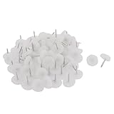 uxcell　家具足パッド　固定脚　グライドネイル　継ぐ脚釘　　家具保護　防音　　16mmダイヤ　80個