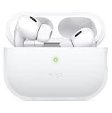【elago】 AirPods Pro2 対応 ケース 耐衝撃 薄型 ソフト シリコン カバー Lightning USB-C ワイヤレス充電 MagSafe 対応 [ Apple AirPods Pro 2 アップル エアポッツプロ2 第2世代 対応 ] ORIGINAL BASIC ナイトグローブルー