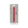 Moleskine Ballpoint Pen, Go, Message, Scarlet Red, 1.0