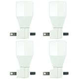 Sunlite e142 / 4pkホワイトポリゴン基本的な夜ライト