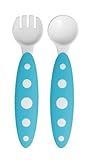 Boon Modware Toddler Utensils, Blue and White (Discontinued by Manufacturer) by Boon [並行輸入品]