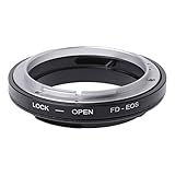 B Baosity FD-EOSリングアダプターレンズアダプターFDレンズEFキヤノンEOSマウントカメラ用