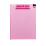 リヒトラブ バインダー クリップボード A4E 赤 A5010-3