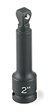Grey Pneumatic 944WE .25 Inch Drive X 4 Inch Impact Wobble Extension With Friction Ball