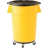 エレクター:ラバーメイド ブルート丸型コンテナ 75.7L イエロー 2620YEL 型式:2620YEL