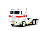 Jada Hollywood Rides ゴーストバスターズ x トランスフォーマー オプティマスプライム G1 マッシュアップ - ダイカスト オープニング ドア 1:32スケール 対象年齢8歳以上 (40周年記念版)