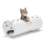 猫壱 キャットトンネル ホワイト 猫おもちゃ