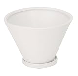 エイチツーオー インテリアポット フレンクS ホワイト H1205