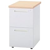 ＯDS-047-2 NA 脇机2段 天板：ナチュラル