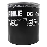 マーレ (Mahle) オイルフィルター マツダ 日産車用 外径75mm 高さ92mm ネジ径3/4-16UNF OC 693