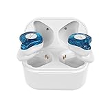 【進化版Bluetooth5.0 デザイン唯一】Bluetooth イヤホン 自動ペアリング 人間工学 左右分離型 30時間再生 Okcsc X12 高音質 低音重視 完全ワイヤレス ブルートゥース イヤホン 防水防滴 収納&充電ケース マイク内蔵 Siri iPhone Android 対応 (ice)