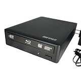 BUFFALO ブルーレイ再生ソフト付き 8倍速 外付けブルーレイドライブ BR-X816U2