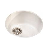 Franke LBK110BT Luna Fireclay Single Bowl Undermount Kitchen Sink, Biscuit [並行輸入品]