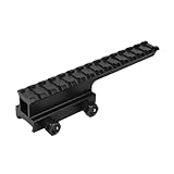 SCGEHA サバゲー用レールマウント フラッシュライトマウント レールマウント レーザーマウント 拡張 アルミニウム合金 軽量 20mm (1/2インチ14.5cmマウント)