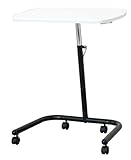 ナカバヤシ キャスターテーブル サイドテーブル ミーティングデスク ホワイト FDC-202W