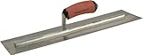MARSHALLTOWN The Premier Line PB815D 18-Inch x 5-Inch PermaShape Broken-In Trowel-DuraSoft Handle [並