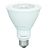 Luxrite LR23134 PAR30 10-Watt (75w Equivalent) Dimmable (5000K) LED Flood Light Bulb, For Indoor & D