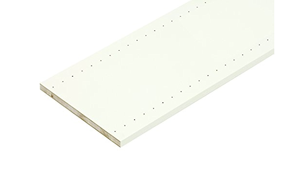 Amazon 南海プライウッド 棚板 アートランバーoダボ穴片面 シェルホワイト 445 2418mm Od 158 Lw 丸棒材