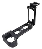 INPON L型クイックリリースプレート アルカスイス互換 Sony α7III/α7RIII/α9 専用 コールドシュー 1/4"ネジ 六角レンチ付 アルミ製