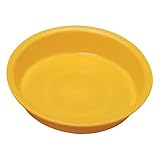 アイリスオーヤマ 受け皿 カラー受皿 7号 レモン 直径約21×高さ約3.7