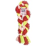 アース・ペット いぬモテ はみがきロープ/いちご色100 犬おもちゃ 犬玩具