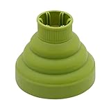 Felimoa 折りたたみ式ドライヤーディフューザー 熱風拡散 シリコン製 水洗い可能 (Green)