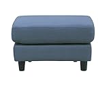 大川家具 関家具 スツール 69cm幅 (素材/布) ブルー 224359