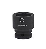 GearWrench 84853 3/4" Drive 6 Point Standard Impact Socket 42mm [並行輸入品]