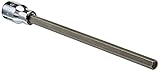 Sk Hand Tool Llc SK45908 .38 in. Drive Long Hex Bit Socket .25 in.