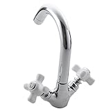 Baoblaze 真鍮製　蛇口　浴室　キッチン　　錆びない　フィッティング付き　0.05〜1.2MPa　全3サイズ - ＃2