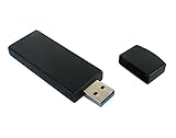 M.2 (NGFF 2242) SSDからUSB3.0ヘ変換 小型ペンドライブ 携帯用交換アダプタ 外付けケース (黒)