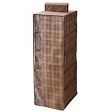 東洋ケース ハンギングラック5段 チェック ブラウン CHS-HGR5-BR 生活用品 インテリア 雑貨 インテリア 家具 収納家具 ハンガーシェルフ ワードローブ [並行輸入品]