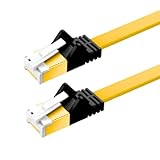 MAGIC CAT7 LANケーブル 2.2mm 超薄型フラットケーブル 爪折れ防止 高耐久金メッキコネクタ カテゴリー7準拠 FLUKEテ