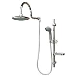 PULSE 1019 ShowerSpas Chrome Shower System - Aqua Rain Shower Spas by PULSE Showerspas