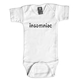 反乱インクベビー361W1218 Insomniac- 12-18月ホワイトワンピースアンダー