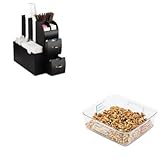 kitemscad01blkrcp6302cle – Valueキット – rubbermaid-2 QT。Clear Square Carb Xスペース保存コンテナ; 8 3 / 4quot ; X
