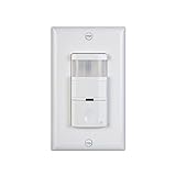 NICOR Lighting DOS180LPIV Low Power Occupancy/Vacancy Sensor (Motion Sensor ) with A180-Degree Field