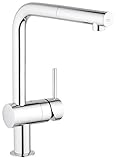 グローエ(GROHE) MINTA ミンタ  シングルレバーキッチン混合栓 (ヘッド引出しタイプ) 31094000 + 水栓クロス(グローエジャパン公式・ 日本規格適合品)