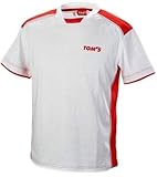 トムス公式 TOM'S メッシュＴシャツ レッド Ｌサイズ
