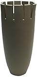 Design Toscano Noya Hand-Crafted Ceramic Vase, 12-Inch, Brown [並行輸入品]