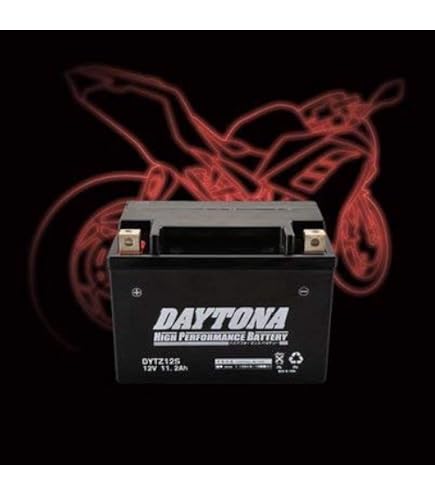 Amazon | ◇デイトナ◇ハイパフォーマンス バッテリー◇DYTX12-BS