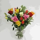 華やかなバラの花束　公演・発表会にも　70本【生花】【お祝い・記念日・誕生日・フラワーギフト・バラ】