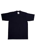 [プロクラブ] PRO CLUB Tシャツ 半袖Tシャツ TEE HEAVY トップス ストリート (XL, BLACK)