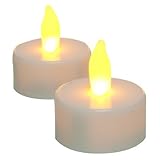 Inglow cg10031wh2 Flameless Candleティーライト、ホワイト、by Inglow