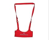 ジョヒ（JOHI）ベビー歩行補助ベルト 安全ベルト 歩行練習のアシスタント 調節可能 全5色 (レッド)