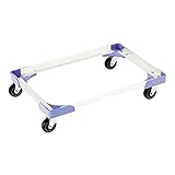 ナンシン コーナー樹脂ドーリー 75L用 PC-75-3SE BL