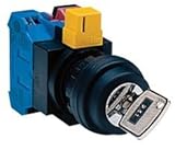 IDEC hw1 K-2af10スイッチ、キー式、1 NO、10 A、600 V
