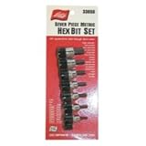 7ピース3 / 8 " "ドライブメトリック六角ビットソケットセットツール機器ハンドツール